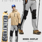 TBMPOY Men's Snow Ski Hiking Pants Waterproof Winter Fleece Lined Pants Camping Skiing Ice Fishing Pants with Belt