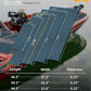FOCEAN Boat Flooring EVA Foam Boat Decking Faux Teak Marine Flooring Boat Mat Boat Carpet Sheet for Motorboat RV Yacht Kayak Surfboard, 94.5"x 47.2"/35.4"/23.6"/15.7"