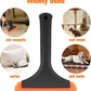 Silicone Pet Hair Removal,Pet Hair Rubber Carpet Rake Cat Dog Hair Remover with 8in Long Handle Pet Hair Remover for Furniture Couch Carpet