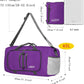 G4Free 40L/65L Foldable Duffel Bag, Water-Repellent Travel Backpack, Lightweight Carry Bag for Overnight Weekender Sports Men Women