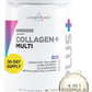 Livingood Daily Collagen Powder for Women & Men, Unflavored, Grass Fed Hydrolyzed Collagen Peptides, Protein & Multivitamins for Healthy Hair, Skin & Nails, Keto & Paleo, Gluten Free, 30 Servings