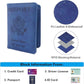 Melsbrinna Rfid Passport Holder for Travel women/Men, Cute Passport Wallet Rfid Blocking Card Slots, Rfid Passport Cover/CaseTravel Wallet, Passport Book Holder (1, Blue5)