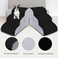 High Density Foam Dog Stairs Steps, Non-Slip Extra Wide Deep Pet Steps for Beds Or Couches, for Injured or Older Pets Dogs and Cats with Joint Pain (3-Tiers (Black))