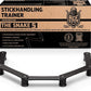 The Snake Trainer - Lightweight Stickhandling Training Tool - Hockey Training Equipment for Puck Control, Reaction Time and Coordination - Portable, Durable and Adjustable