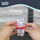 Huxley & Kent Plush Cat Toy - Interactive Catnip Toy for Cats & Kittens - Soft Kitty Toy with Crinkle & Catnip - Fun Indoor Play Toy - Kitty Klaw Clawberry