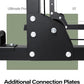 MAJOR FITNESS PLM03 Power Rack - 1400LBS Home Gym with Cable Crossover, Pull-Up Bar & Landmine, Strength Training Equipment