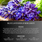 Blue Lavender & Bergamot Carpet Freshener Powder: Powerful Odor Eliminator for Home, Upholstery Deodorizer, Carpet Deodorizer, Pet Urine, Cat Litter Box - Blue Lavender & Bergamot