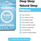 Natural DEEP Sleep Patches for Adults | 5X Extra Strength Sleep Patch: 8-Hour Time-Release Formula | Sleepy Stickers with Ashwagandha, Magnesium, Passionflower, Valerian Root, Lemon Balm & Chamomile