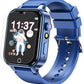 Goodatech Smart Watch for Kids 4-12 Years Boys Girls, 26 Puzzle Games,Camera,Video Music Player,Pedometer,Flashlight,Alarm Clock, Learning Education Toys Gifts (Blue)