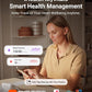 iHealth Accu Luminate Arm Blood Pressure Monitor – 4.5" Large Tri-Color WHO-Based LCD, Clinically Validated Accuracy, Irregular Heartbeat Alert, Bluetooth Cloud Sync, Adjustable Large 8.6"–17" Cuff