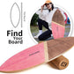 XCMAN Surf Balance Board Trainer with Roller Wooden Exercise Balancing Stability Trainer - Non Slip Surface for Adults Kids|Balance Board for Surfing,Snowboarding,Skateboarding,Hockey,Yoga Training