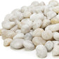 Mr. Fireglass 10lb White River Rocks, 3/8 inch Natural Decorative Polished Pebbles Aquarium Gravel Stones for Landscaping, Indoor Plants, Vase, Succulent, Fish Tank