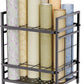GIOTORENT Blueprint Storage Rack, Blueprint Holder with Wheels, Used for Storing Map/Poster/Blueprint/Architectural Construction Plan, 12 Slots, 2 Brakes, Silent Wheel for Home, Office, School(Black)