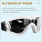 Small Dog Sunglasses with Adjustable Strap UV Protection, Winproof Puppy Sunglasses, Suitable for Dogs Eyes Protection，Soft Dog Goggles