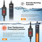 hygger Upgrade Ceramic Aquarium Heater, 100W Digital Fish Tank Heater with Automatic Power-Off and Over-Temperature Protection, Energy Saving Submersible Aquarium Heater for Freshwater and Saltwater