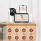 PARIS RHÔNE Video Baby Monitor, 2K UHD WiFi Camera, Night Vision, 5” Smart Baby Monitor with App Control, Motion and Cry Detection, AI Tracking, Three-Way Audio, RGB Night Light, Lullabies