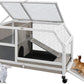 Rabbit Hutch Indoor - Weatherproof, Multi-Level, Easy Assembly, Lockable, and Comfortable