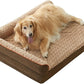 BFPETHOME Orthopedic XXL Dog Bed for Extra Large Dogs, Waterproof Sofa with Sides, Non-Slip Bottom and Egg-Crate Foam Couch Bed with Washable Removable Cover