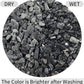 10LB Black Pea Gravel for Landscaping, 3/8 Inch Black Pebbles for Plants Cactus Succulent Fish Tank and Garden Black Stones