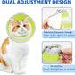 Breathable Air Mesh Cat Cone Collar Soft to Stop Licking, Adjustable, Foldable Lightweight Kitten Cones After Surgery Recovery for Cats & Kittens (Yellow Green, S)