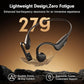 Bone Conduction Headphones,Open Ear Headphones Bluetooth 5.4 with Mic,10H Playtime,Bone Conduction Earbuds IPX5 Waterproof,Sports Headphonefor Running,Gym,Hiking,Cycling
