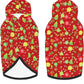 Christmas Tree Print Hoodie,Christmas Cosplay Dog Clothes with Pocket and Hat Winter Clothes Sweaters Large