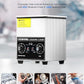 CREWORKS Ultrasonic Cleaner with Heater & Timer, 1/2 Gallon Stainless Steel 60W Ultrasonic Cleaning Machine with Degas & Gentle, 2L Sonic Machine for Professional Jewelry Watch Glasses Cleaning