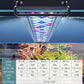 Led Aquarium Light for Plants-Full Spectrum Fish Tank Light with Timer Auto On/Off, 24-30 Inch, Adjustable Brightness, White Blue Red Green Pink LEDs with Extendable Brackets for Freshwater
