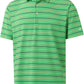 Rouen Mens Golf Shirt Moisture Wicking Dry Fit Performance Stripe Casual Collared Short Sleeve Golf Polo Shirts for Men