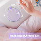 INSMY C12 IPX7 Waterproof Shower Bluetooth Speaker, Portable Small Speaker, Speakers Bluetooth Wireless Loud Clear Sound Support TF Card Suction Cup for Kayak Canoe Beach Gift (Purple)