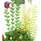 Koller Products Plastic 6-Gallon AquaView 360 Aquarium Kit for Tropical Fish, Betta Fish with LED Lighting and Power Filter Clear, 4-Piece Set