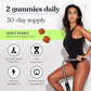 Lemme Tone Metabolism Gummies, Apple Cider Vinegar, Clinically Studied Chromium, B12, Ginger, Promote Lean Body Mass, Watermelon Apple Flavor (30 Day Supply)