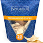 ValueBull USA Rawhide Chips, 2 Pound - Natural & Safe, USA Beef Hide, Long Lasting, Chemical Free, No Artificial Flavors