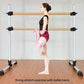 4 Ft Portable Wood Ballet Barre Ballet Bar Dance Barre Freestanding with Carry Bag
