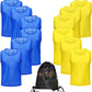 12/24/48PCS Pinnies Youth Team Pennies for Sports Kids and Scrimmage Vests for Soccer Basketball Jersey Practice