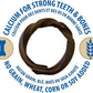 N-Bone Puppy Teething Rings Peanut Butter Flavor Dog Treat, 6 Count Bag, 7.2-oz