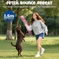 Dog Balls: Interactive Dog Ball Auto Rolling - Interactive Dog Toys for Aggressive Chewers - Bouncy & Throwable, Type-C Rechargeable, Washable, for Small & Medium & Large Dogs – Pink