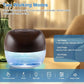 Purifier Air Washer, Air Fresher Aroma Diffuser for Home, Office, Air Purifier with Night Light (Brown)