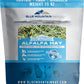 Blue Mountain Hay | Fresh Alfalfa Hay (15 Ounce) | High Leaf Retention | Nutritious High-Altitude Hay Pet Food for Rabbits, Guinea Pigs, Chinchillas, Hamsters, and Other Small Pets