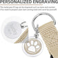 PUPTECK No Pull Dog Harness Soft Adjustable Basic Nylon Step in Puppy Vest Outdoor Walking with ID Tag and A-ir Tag Case, Cream, S