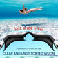 Swim Goggles, Polarized Adult Swimming Goggles Bungee Strap No Hair Pulling Anti-fog Pool Goggles for Men Women