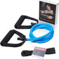 Resistance Bands with Handles for Working Out Women and Men, Exercise Bands with Door Anchor, Stretch Bands for Home Workouts, Simple Guide Included
