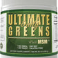 Ultimate Greens with MSM Powder, Vegan Friendly Natural Ingredients Gluten Soy Free NO GMO Superfood Vegetable Nutritional Drink Alkalizing Energy 8oz 1 Pack (1 Month Supply)