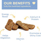 Peanut Butter Crunchy Dog Treats Natural Human Grade Non-GMO Dog Biscuits Made in USA (24oz)