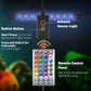 Pawfly 1.8W Aquarium LED Light - 7.5" Underwater Fish Tank Light with Timer & Remote Control (4 Modes, Battery Not Included)