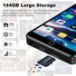 144GB MP3 Player with Bluetooth and WiFi, Android 13 OS MP3 & MP4 Players with 4" Touchscreen and Speaker, Spotify Music Players with Pandora, Audible, Amazon Music, Play Store
