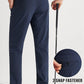 Libin Mens Golf Pants Stretch Work Dress Pants 30"/32"/34" Quick Dry Lightweight Casual Comfy Trousers with Pockets