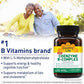 Country Life Coenzyme B-Complex, 60 Capsules – Supports Energy & Metabolism, Mood & Cognitive Function – Vegan, Gluten-Free, Bioavailable B Vitamins with Choline