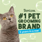 TropiClean No Rinse Waterless Cat Shampoo | Dandruff Treatment | Moisturizing Dry Shampoo for Dry Skin | USA Made | Aqua de Coco Scent | 7.4oz.