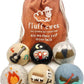 Fluff Ewes Wool Dryer Balls 6 Pack Premium New Zealand Wool Laundry Balls for Dryer, No Static Dryer Balls Laundry Reusable, XL Wool Dryer Balls Cute, Baby Dryer Balls for Dryers - are We There Yet